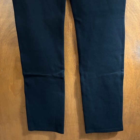 Quince Black Ultra Stretch Ponte Straight Leg 4 Pocket Pants NWT Small TALL Work - Picture 11 of 16